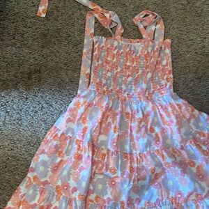 Pink lily sundress